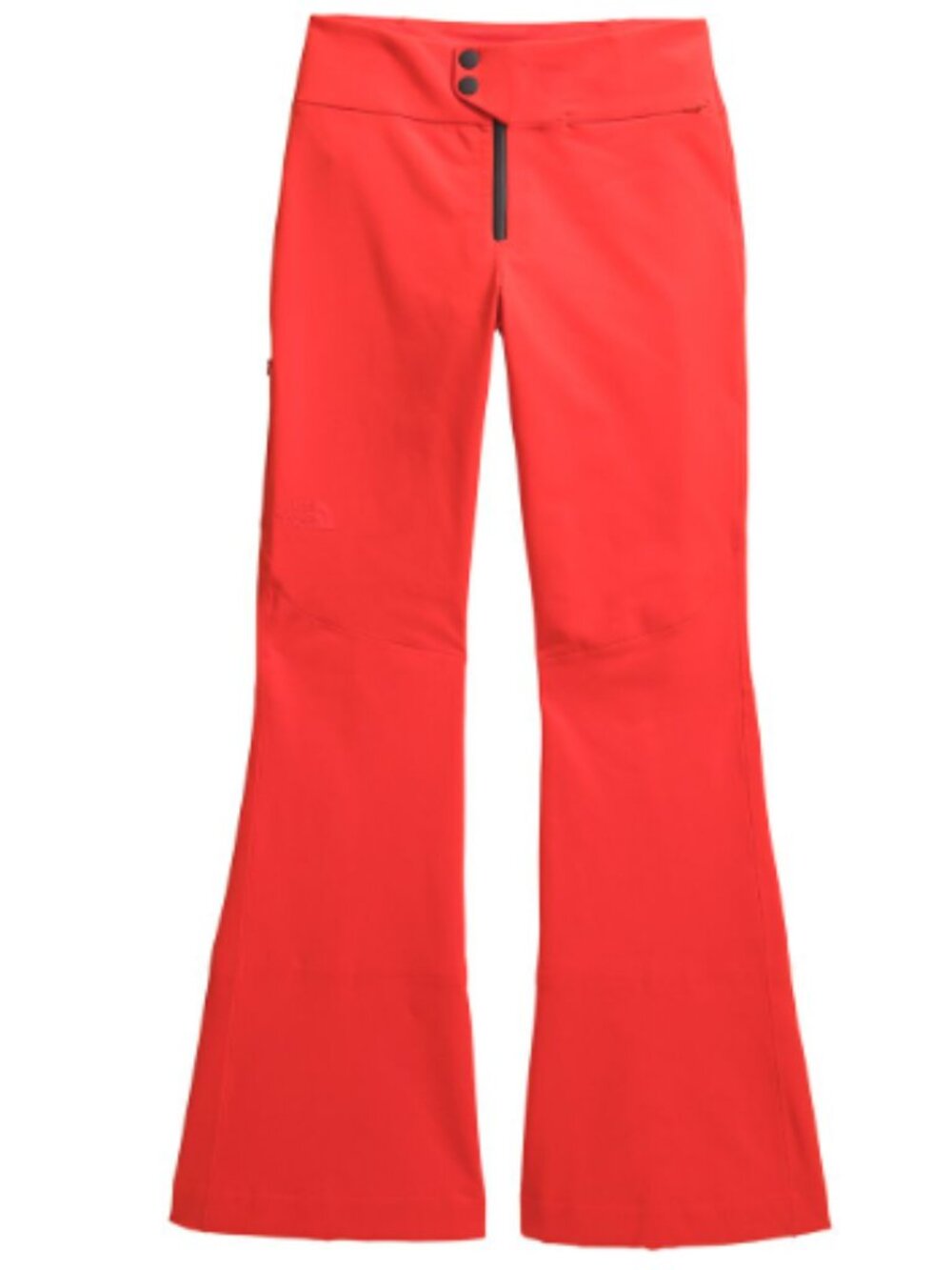 The North Face Snoga Softshell Snow Pants Fiery Red Orange Size Medium